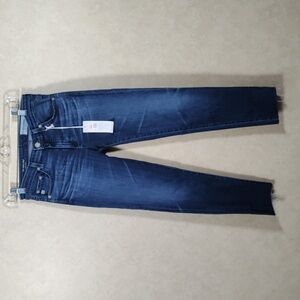 2/$15 04199 Adriano Goldschmied blue denim The Prima Cigarette Crop jeans 26 NWT